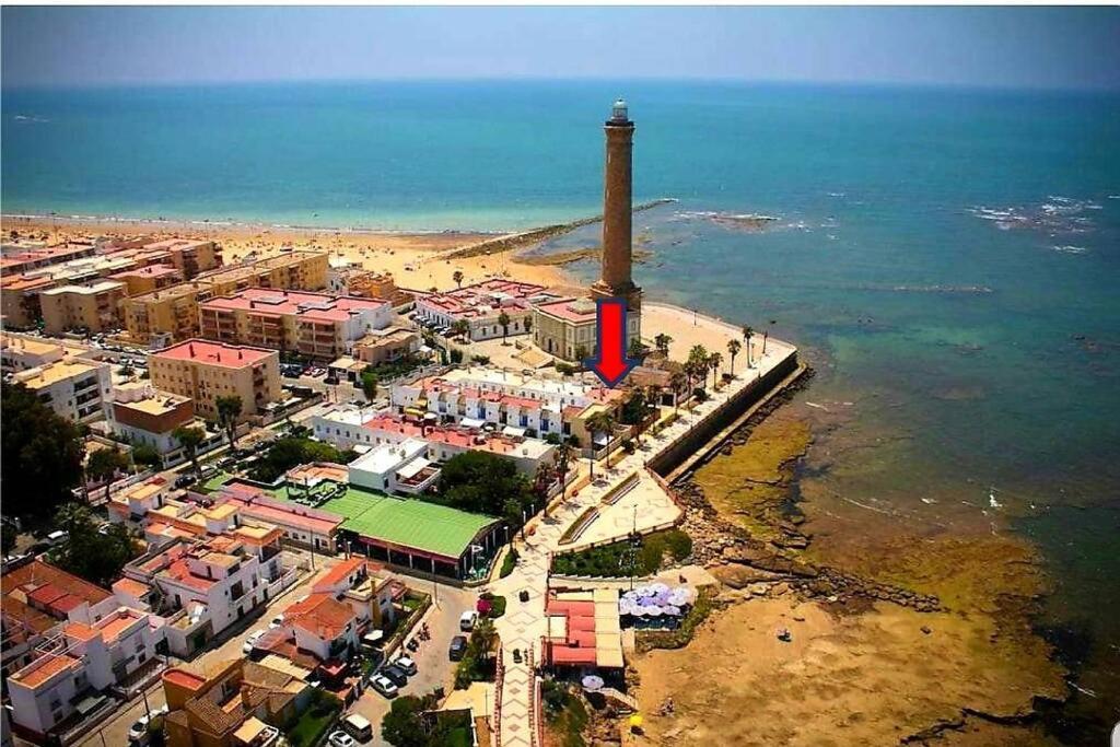 Casa Mirando Al Mar, Hermosas Vistas. Чипиона Екстериор снимка